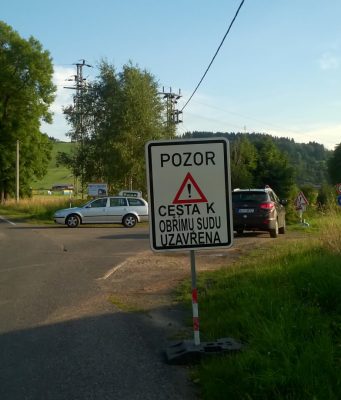 K Obřímu sudu na Javorníku opravuje kraj silnici, práce probíhají za úplné uzavírky