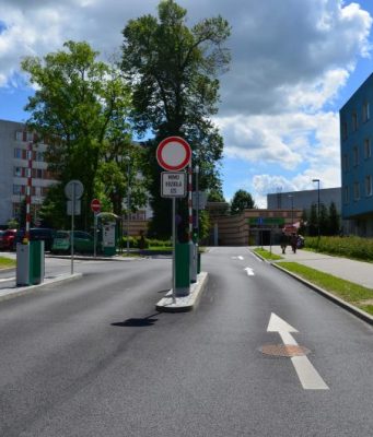 Nový parkovací systém v nemocnici zprovozněn