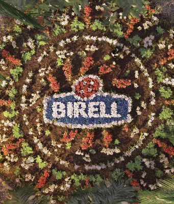 Postavte květinovou mandalu v botanické zahradě