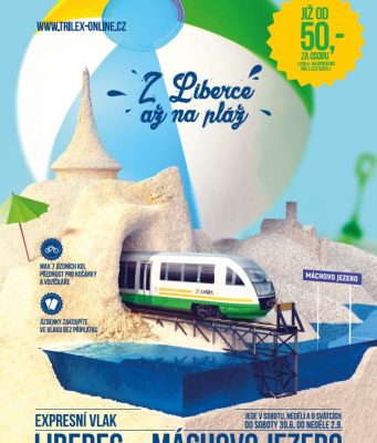 Vlakem k Máchovu jezeru můžete jet i letos. O prázdninách budou z Liberce znovu jezdit přímé spoje